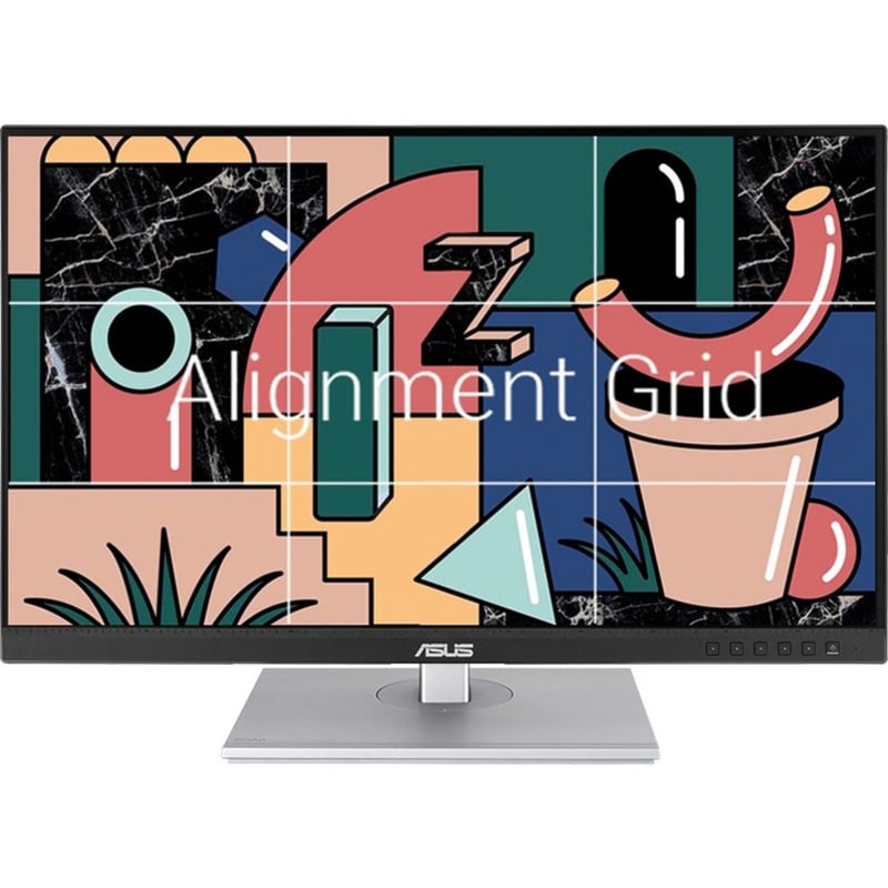 ASUS ProArt Display 27" 1440P Monitor (PA278CV) - QHD (2560 x 1440), IPS, 100% sRGB/Rec. 709, ?E < 2, Calman Verified, USB Hub, USB-C, DisplayPort Daisy-Chaining, HDMI, Eye Care, Height Adjustable