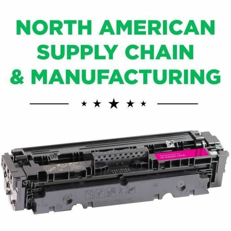 Clover Imaging Remanufactured Magenta Toner Cartridge (New Chip) for HP 414A (W2023A) - Thumbnail 2