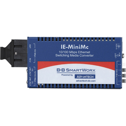 Advantech 10/100Mbps Miniature Media Converter with LFPT - Thumbnail 5