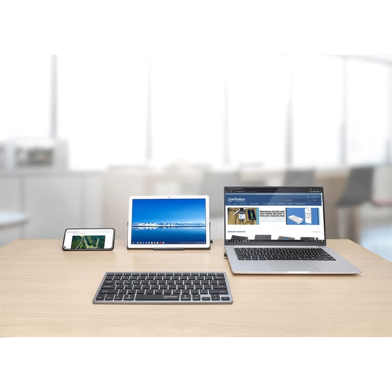 ULTRA SLIM DUAL-MODE WIRELESS KEYBOARD - Thumbnail 5