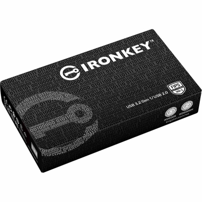 IronKey D500S 16GB USB 3.2 (Gen 1) Type A Flash Drive - Thumbnail 2