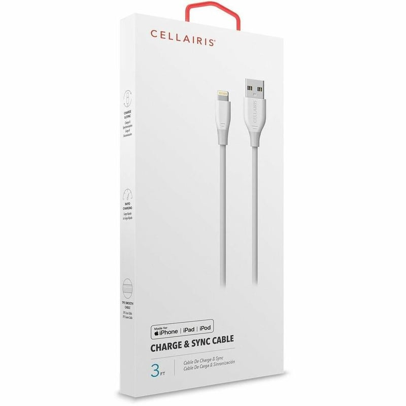 CELLAIRIS-CHARGE CABLE 3FT USB-A TO LT - Thumbnail 4