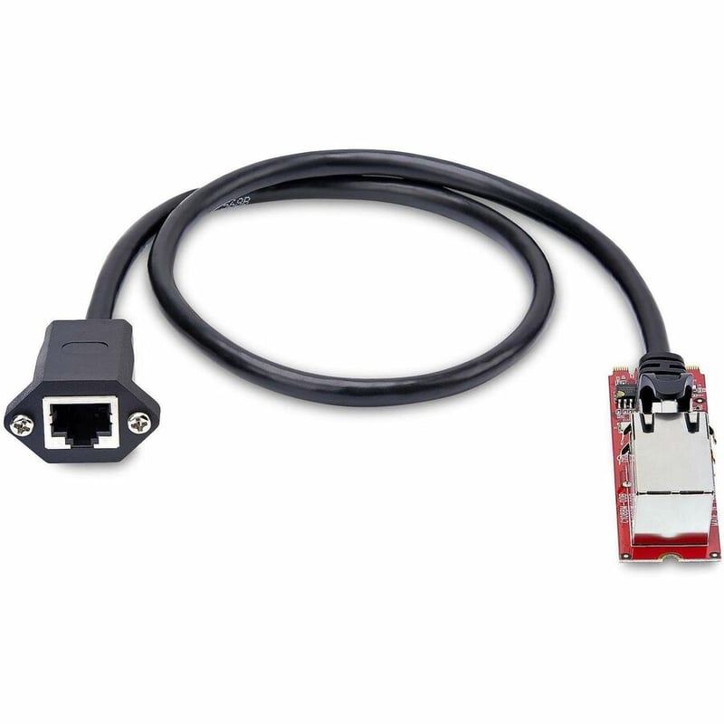 StarTech.com 1-Port 2.5GbE M.2 2280 Network Card, NBASE-T PCIe Ethernet Card, Intel I225-V, Multi-Gigabit NIC, Desktop LAN Card, Win/Linux - Thumbnail 3