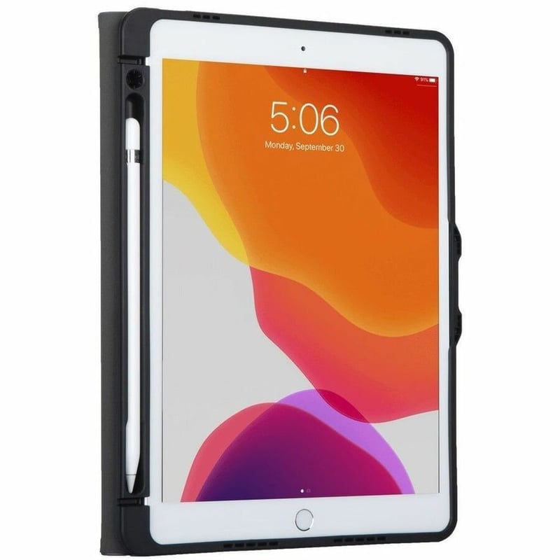 Targus Versavu THZ86307GL Carrying Case (Folio) for 10.2" to 10.5" Apple iPad (7th Generation), iPad (8th Generation), iPad (9th Generation), iPad Air, iPad Pro Tablet - Violet - Thumbnail 3