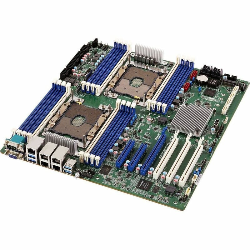 ASROCK RACK EP2C621D16-4LP EEB SERVER MOTHERBOARD DUAL SOCKET LGA 3647 INTEL C62 - Thumbnail 2