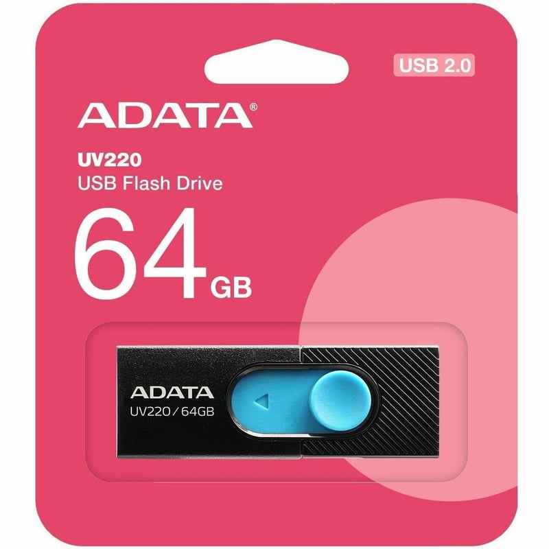 Adata Classic UV220 64GB USB 2.0 Flash Drive - Thumbnail 1