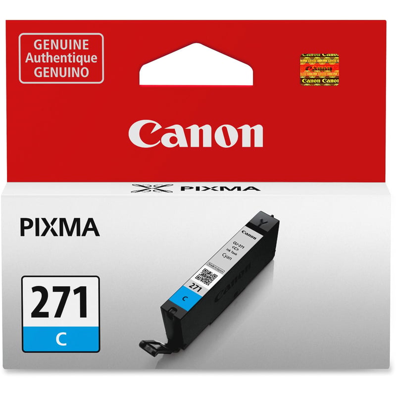 Canon CLI-271C Original Ink Cartridge - Thumbnail 1