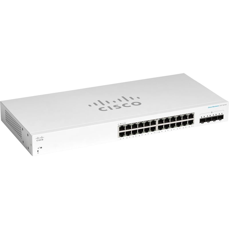 CBS220 SMART 24-PORT GE, 4X10G SFP+ - Thumbnail 3