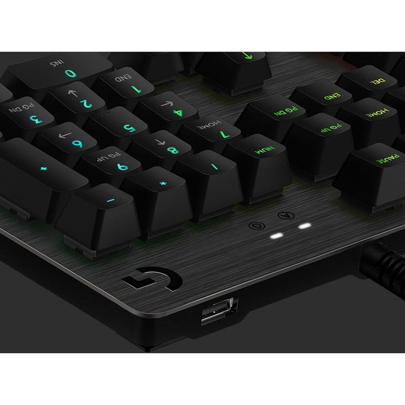 G513 CARBON LIGHTSYNC RGB Mechanical Gaming Keyboard with GX Red switches (Linear) - Thumbnail 4