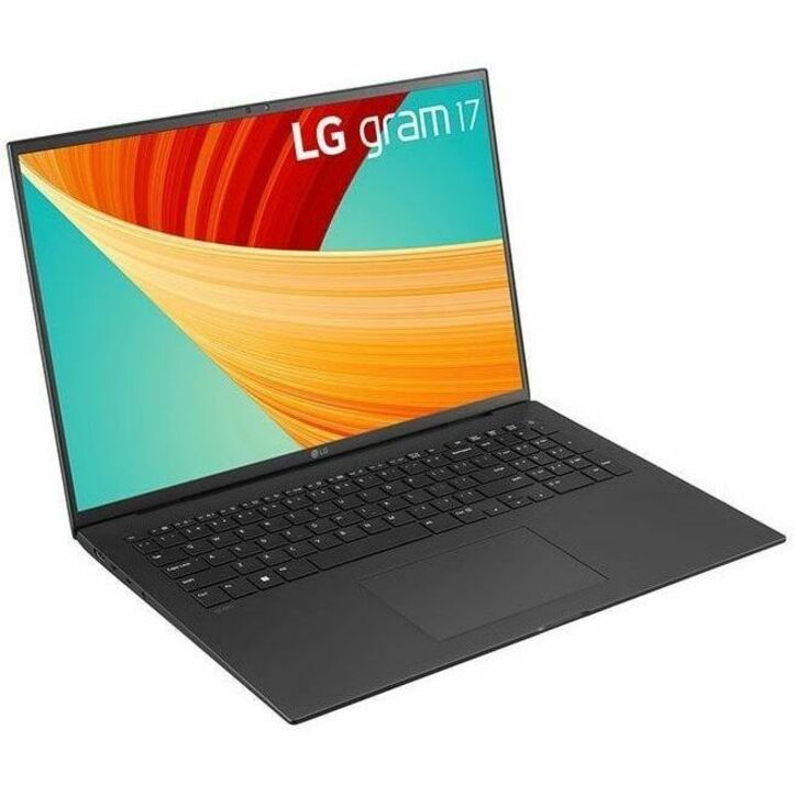 LG gram 17Z90R-Q.APB6U1 17" Notebook - WQXGA - 2560 x 1600 - Intel Core i5 13th Gen i5-1350P Dodeca-core (12 Core) 1.90 GHz - 16 GB Total RAM - 512 GB SSD - Obsidian Black - Thumbnail 2
