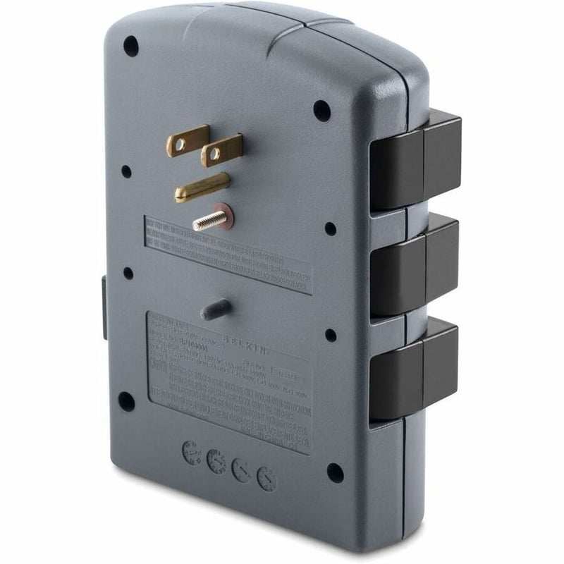 Belkin 6 Outlet Surge Protector with 6ft Power Cord - 5 pack - 1080 Joules - Thumbnail 2
