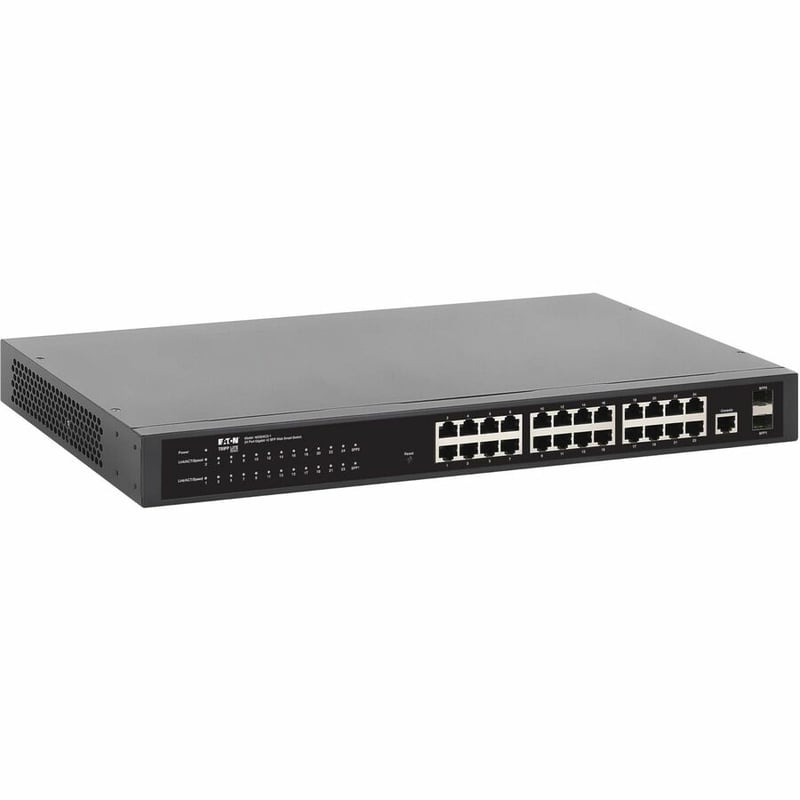 24-PORT MANAGED GIGABIT ETHERNE T SWITCH - LAYER 2 1 GBPS 2X GBE - Thumbnail 2