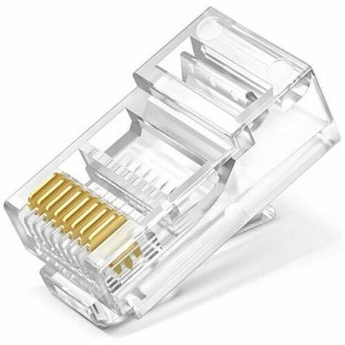 4XEM 100PK Cat6A RJ45 Ethernet Plugs/Connectors - Thumbnail 1