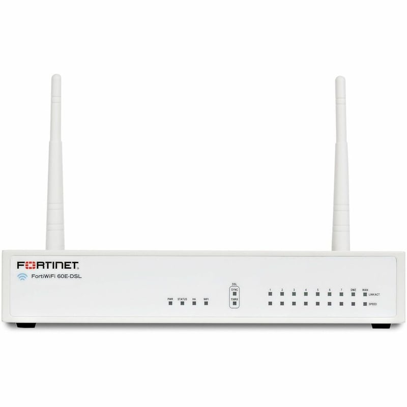 Fortinet FortiWifi FWF-60E-DSL Network Security/Firewall Appliance - Thumbnail 2