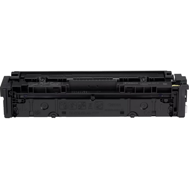 Canon 067 Original High Yield Laser Toner Cartridge - Yellow - 1 Pack - Thumbnail 1