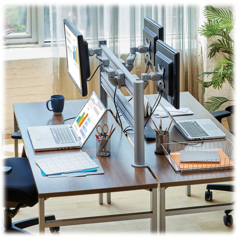Eaton Tripp Lite Series Monitor Mount for Slat Wall System, 13" to 32" Displays, TAA - Thumbnail 3