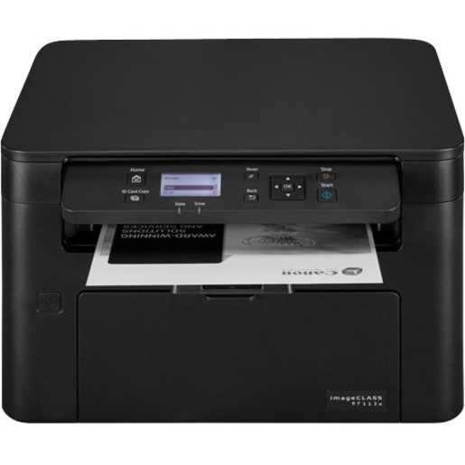 Canon imageCLASS MF113w Laser Multifunction Printer-Monochrome-Copier/Scanner-23 ppm Mono Print-600x400 dpi Print-Automatic Duplex Print-150 sheets Input-Color Flatbed Scanner-600 dpi Optical Scan-Wireless LAN-Apple AirPrint-Canon PRINT Business - Thumbnail 3