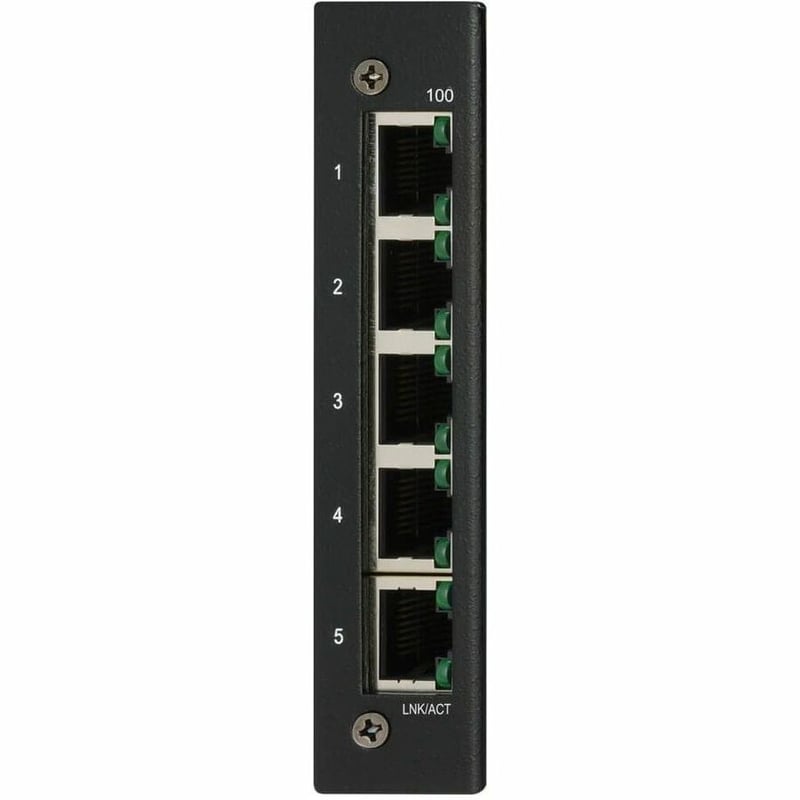 Tripp Lite by Eaton 5-Port Unmanaged Industrial Ethernet Switch 10/100 Mbps Ruggedized -40 to 75C DIN/Wall Mount - TAA Compliant - Thumbnail 3