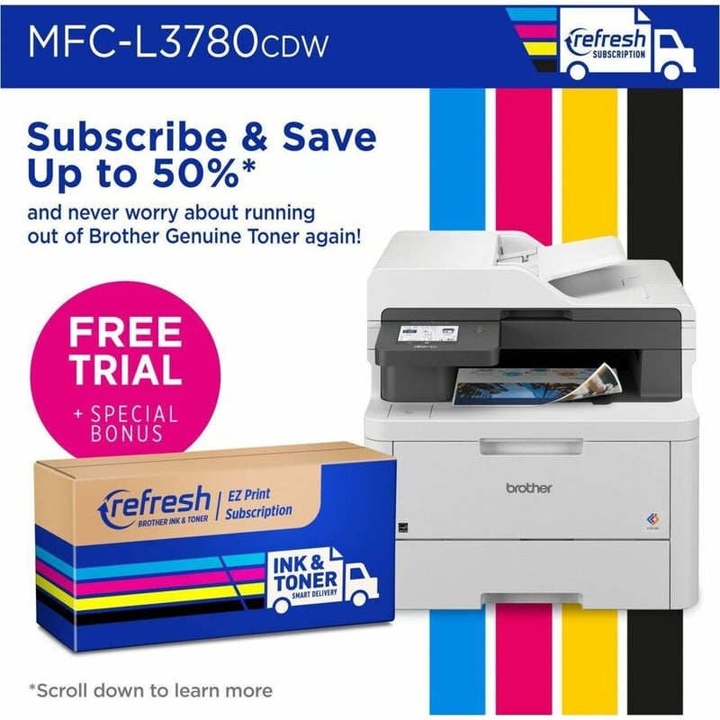 MFCL3780CDW ALL-IN-ONE DIGITAL COLOR SOHO ALL-IN-ONE - Thumbnail 5