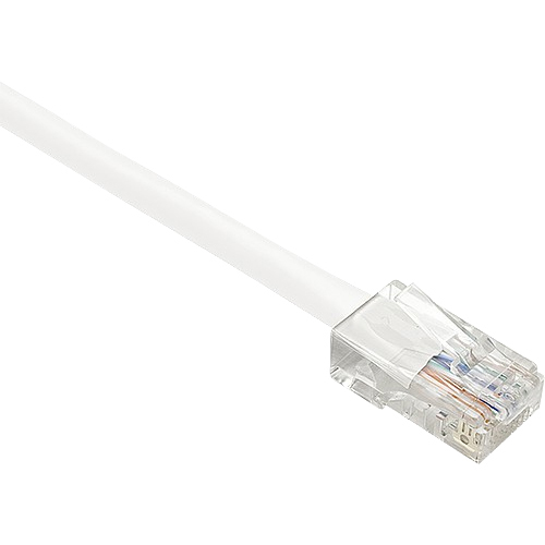 UNC CAT6 PATCH CABLE, 50 FT WHITE. HIGH-PERFORMANCE CAT6 ETHERNET CABLE DESIGNED