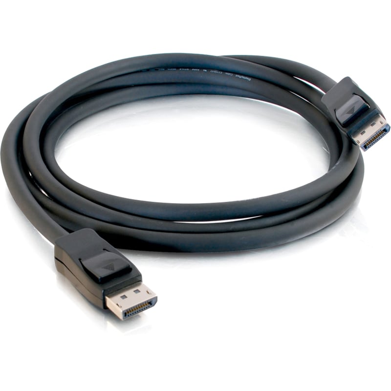 C2G 6ft 4K DisplayPort Cable with Latches - M/M - Thumbnail 3