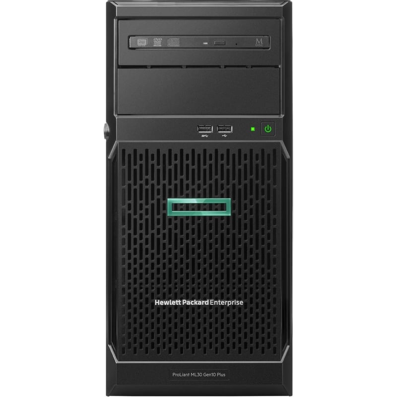 HPE ProLiant ML30 G10 Plus 4U Tower Server - 1 x Intel Xeon E-2314 2.80 GHz - 16 GB RAM - 1 TB HDD - Serial ATA Controller - Thumbnail 5