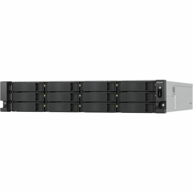 SP QNAP 2U 12-BAY QTS HERO NAS AMD RYZEN 7 7000 SERIES 8C16T - Thumbnail 3