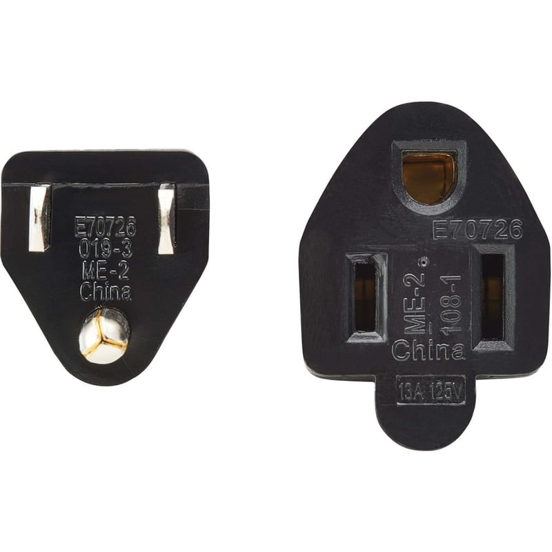 Eaton Tripp Lite Series Power Extension Cord, NEMA 5-15P to NEMA 5-15R - 13A, 120V, 16 AWG, 6 ft. (1.8 m), Black - Thumbnail 3