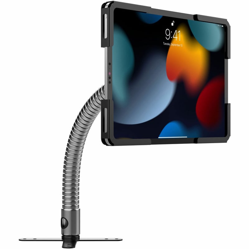 CTA Digital Heavy Duty 17-Inch Gooseneck with Cable Management and Universal Enclosure - Thumbnail 1