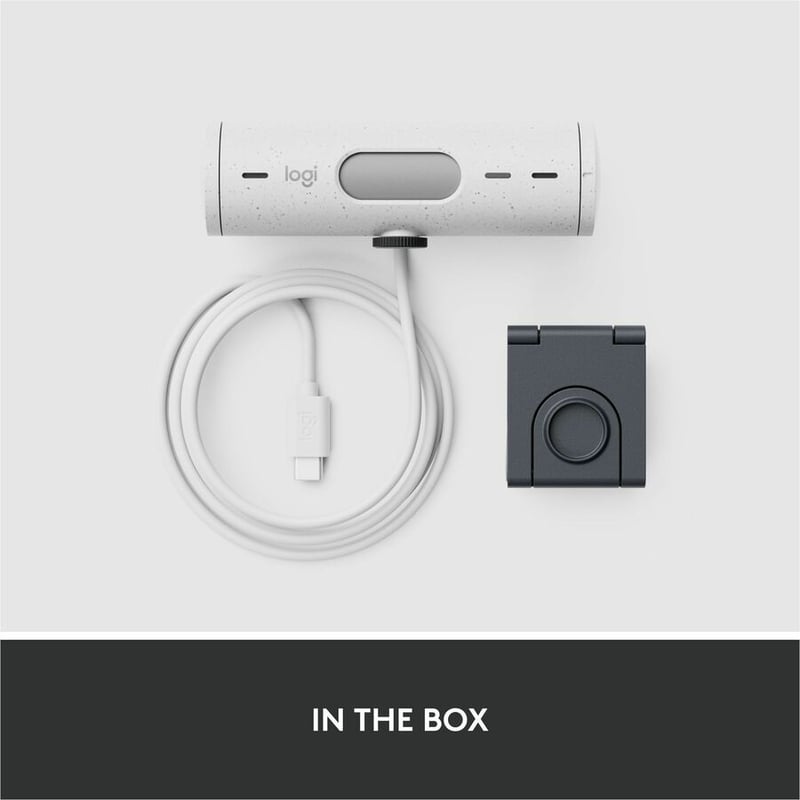 Logitech BRIO 500 Webcam - 4 Megapixel - 60 fps - Off White - USB Type C