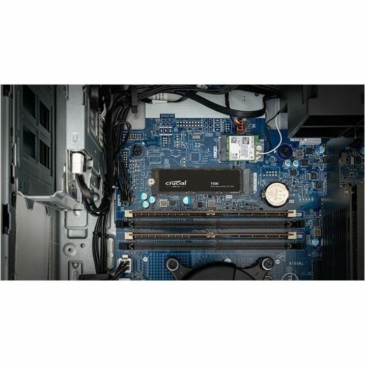 CRUCIAL 4TB T500 PCIE 4.0 X4 M.2 INTERNAL SSD - Thumbnail 2