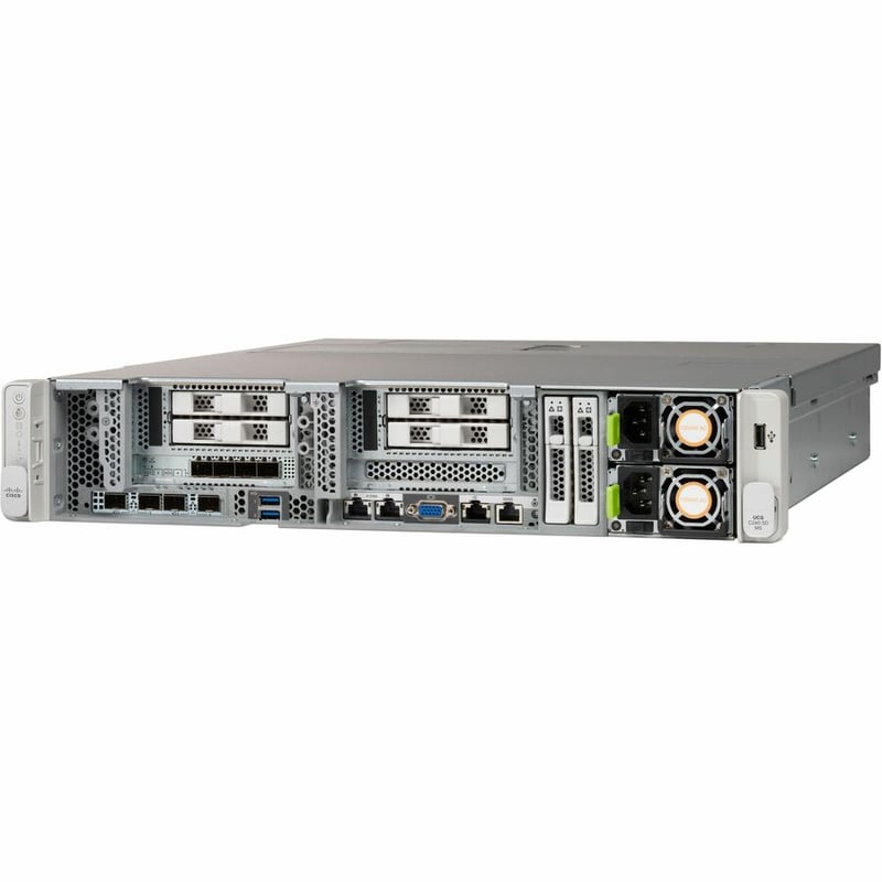 UCS C240M5 SHORT DEPTH W/OCPU,MEM,HDD,MEZZ,HS REMANUFACTURED - Thumbnail 2