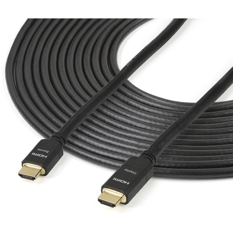 StarTech.com 98ft (30m) Active HDMI Cable, 4K 30Hz UHD High Speed HDMI 1.4 Cable with Ethernet, CL2 Rated HDMI Cord for In-Wall Install - Thumbnail 2