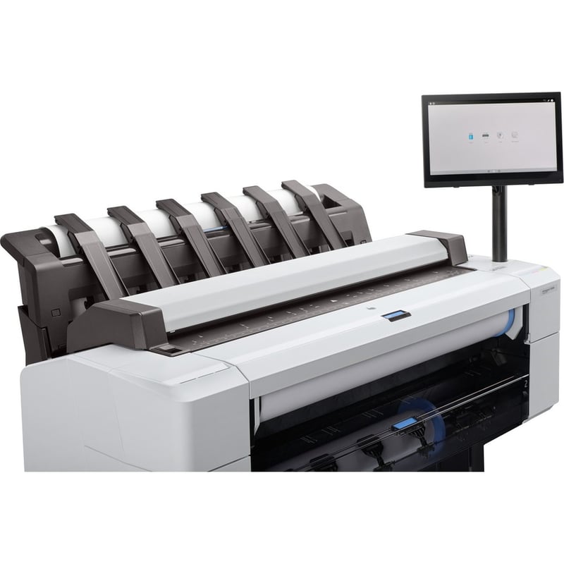 HP Designjet T2600dr PostScript Inkjet Large Format Printer - Includes Printer, Scanner, Copier - 36" Print Width - Color - TAA Compliant - Thumbnail 3