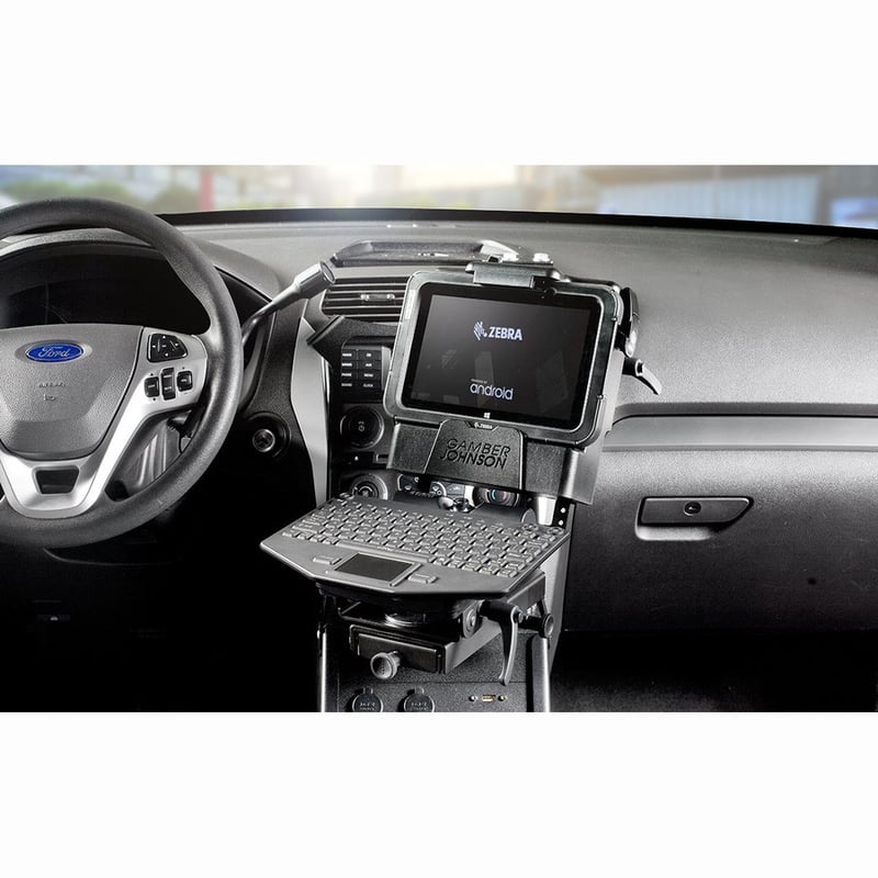 Gamber-Johnson Zebra ET50/55 10" Docking Station, Full Port Replication with RS232 - Thumbnail 5