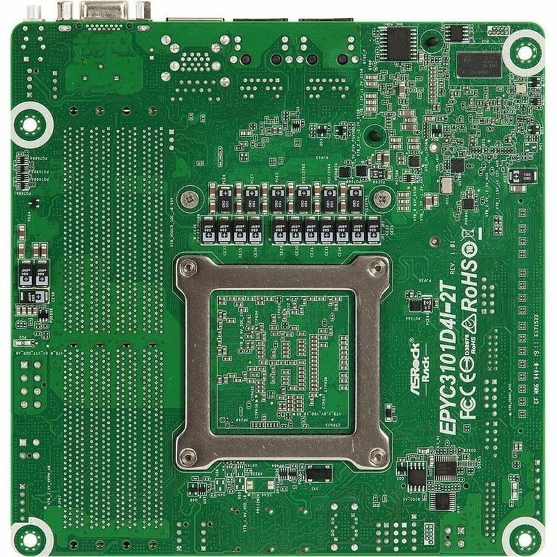 ASROCK RACK EPYC3101D4I-2T MINI-ITX SERVER MOTHERBOARD AMD EPYC 3101 SOC 4 CORE - Thumbnail 3