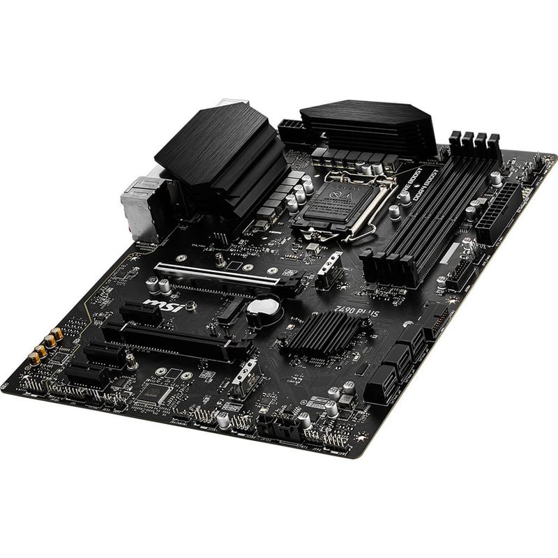 MSI Z490 PLUS Desktop Motherboard - Intel Z490 Chipset - Socket LGA-1200 - Intel Optane Memory Ready - ATX - Thumbnail 2
