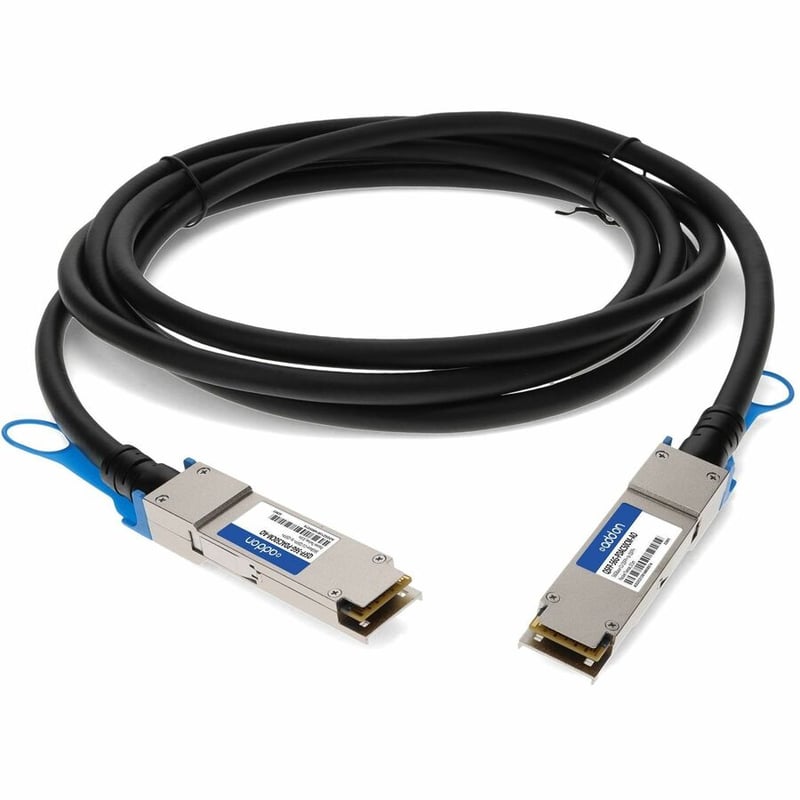 AddOn MSA and TAA Compliant 56GBase-CU QSFP+ Direct Attach Cable (Passive Twinax, 50cm)