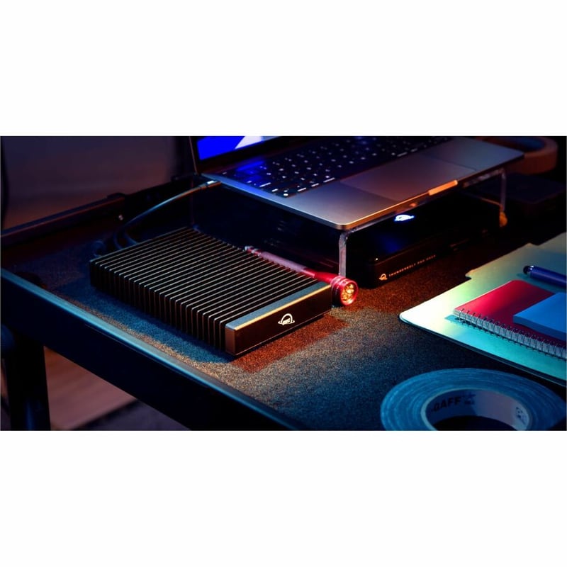 OWC THUNDERBLADE X8 8TB THUNDERBOLT 40GB/S NVME RAID STORAGE SOLUTION - UP TO 29
