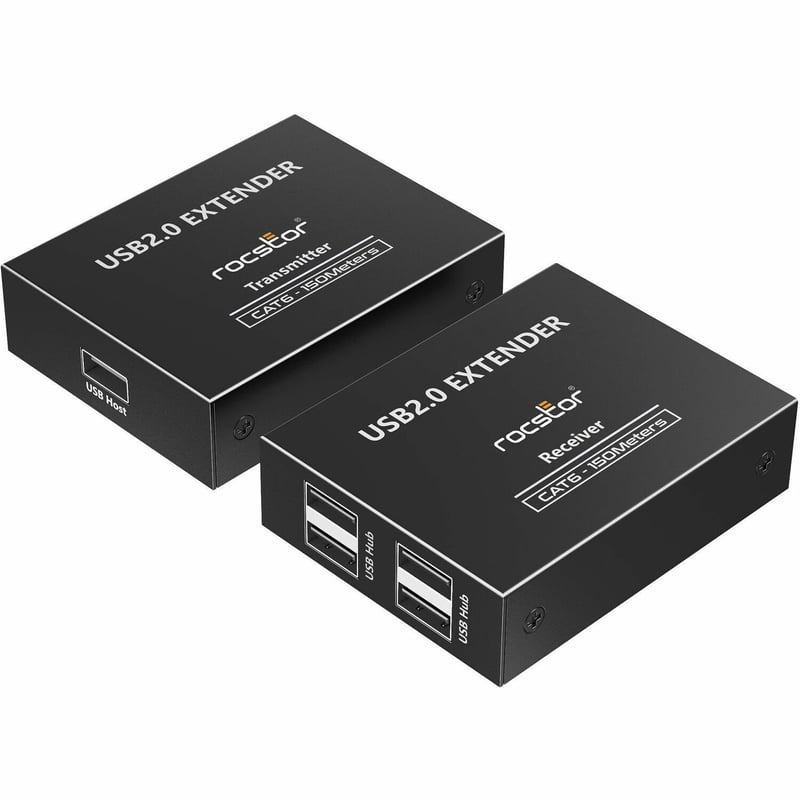 TrueReach 4 Port USB 2.0 Over Cat5/Cat6/Cat6a/Cat7 Extender - Thumbnail 1