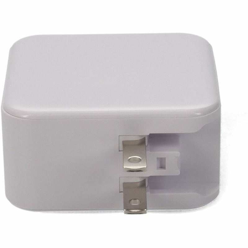 AddOn Wall Plug to USB C 3.1 15V at 3A, or 20V at 3A 60W total for US White - Thumbnail 4