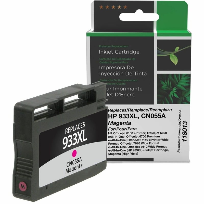 Clover Imaging Remanufactured High Yield Magenta Ink Cartridge for HP 933XL (CN055A) - Thumbnail 1