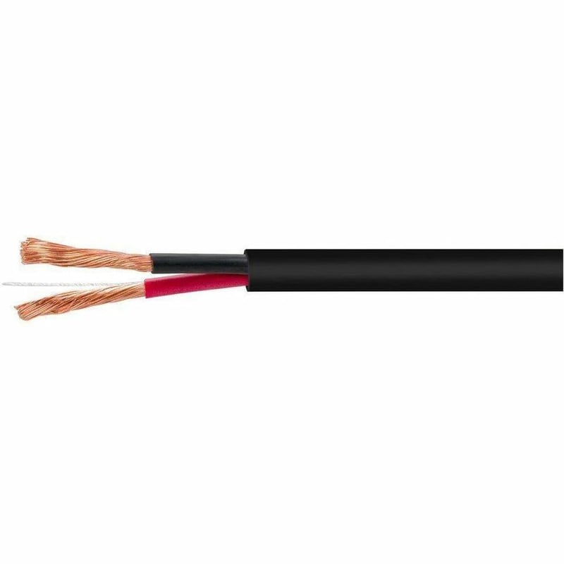 MONOPRICE SPEAKER WIRE CL2 RATED 2-CONDUCTOR 14AWG 250FT BLACK - Thumbnail 1