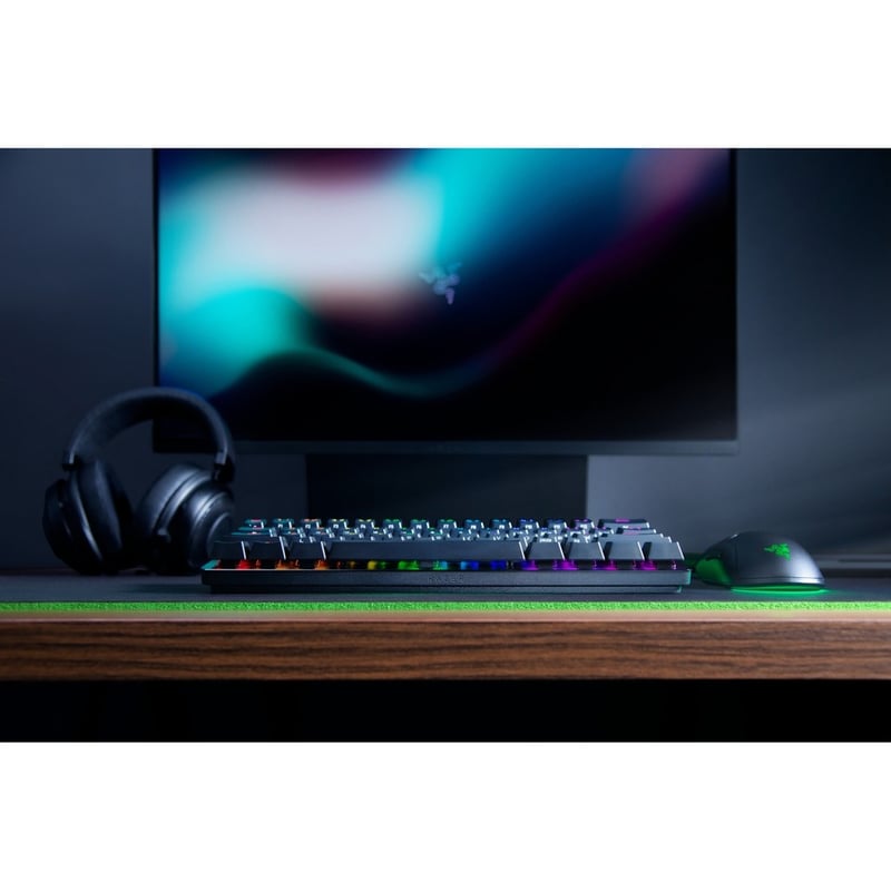 Razer Huntsman Mini - Clicky Optical Switch - US - Black - Thumbnail 5