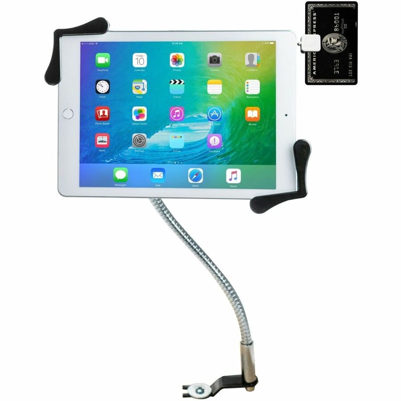 CTA Digital Gooseneck Car Mount for 7-14 Inch Tablets, including iPad 10.2-inch (7th/ 8th/ 9th Generation) - Thumbnail 2