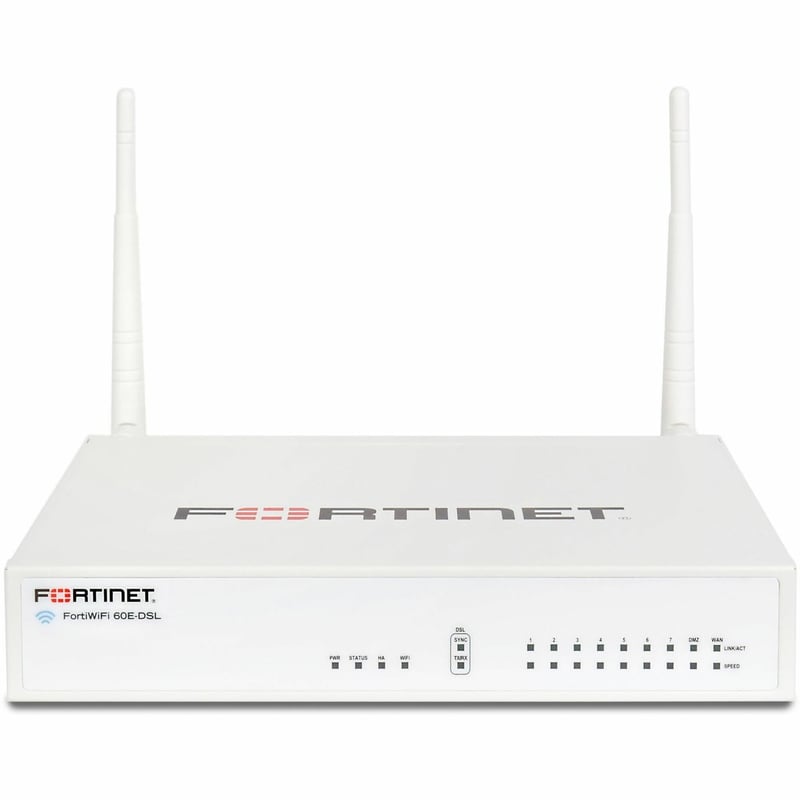 Fortinet FortiWifi FWF-60E-DSL Network Security/Firewall Appliance - Thumbnail 1