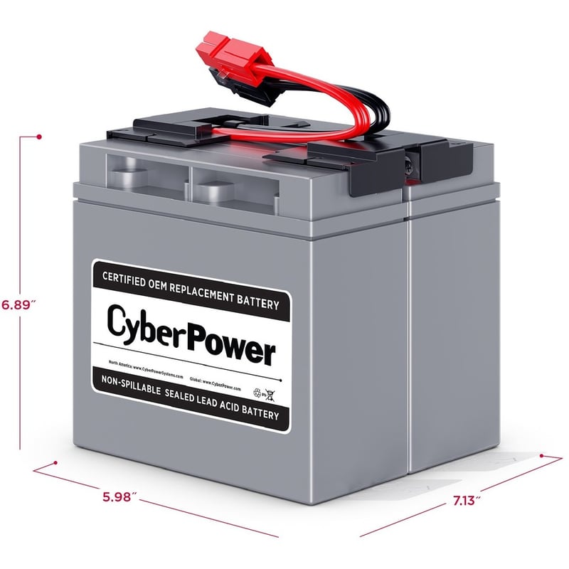 CyberPower RB12170X2A Replacement Battery Cartridge - Thumbnail 3