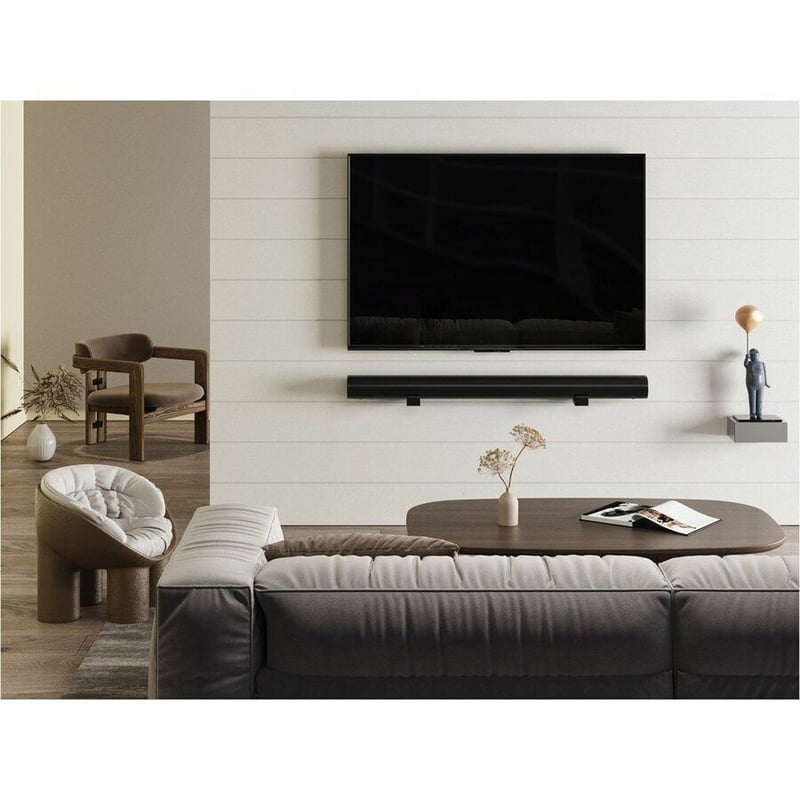 MONOPRICE SOUNDBAR WALL MOUNT BRACKETS DEPTH ADJUSTABLE FITS MOST SOUNDBARS UP T - Thumbnail 2