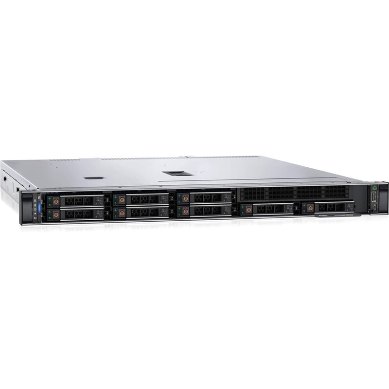 Dell EMC PowerEdge R350 1U Rack-mountable Server - 1 x Intel Xeon E-2334 3.40 GHz - 8 GB RAM - 480 GB SSD - 12Gb/s SAS, Serial ATA/600 Controller - Thumbnail 2