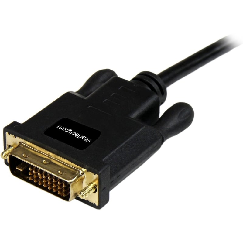 StarTech.com 10ft Mini DisplayPort to DVI Cable, Mini DP to DVI-D Adapter/Converter Cable, 1080p Video, mDP 1.2 to DVI Monitor/Display - Thumbnail 2